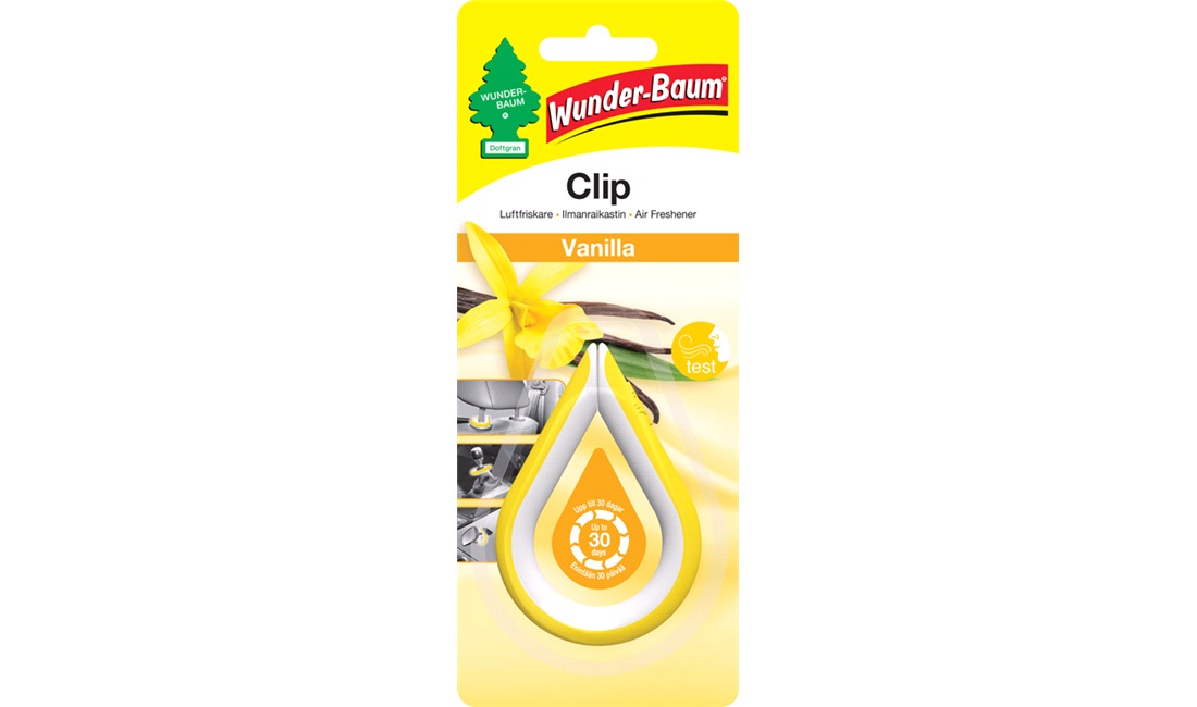 Wunderbaum Clip Vanilla Luftfrisker
