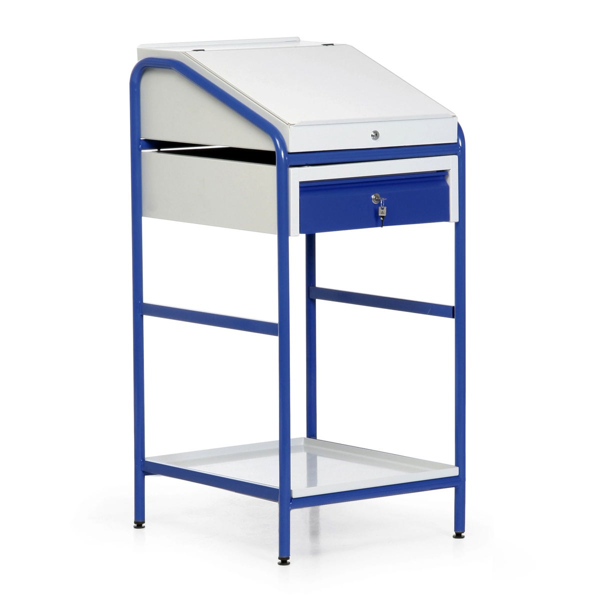 Protaurus stationair staand bureau met lade