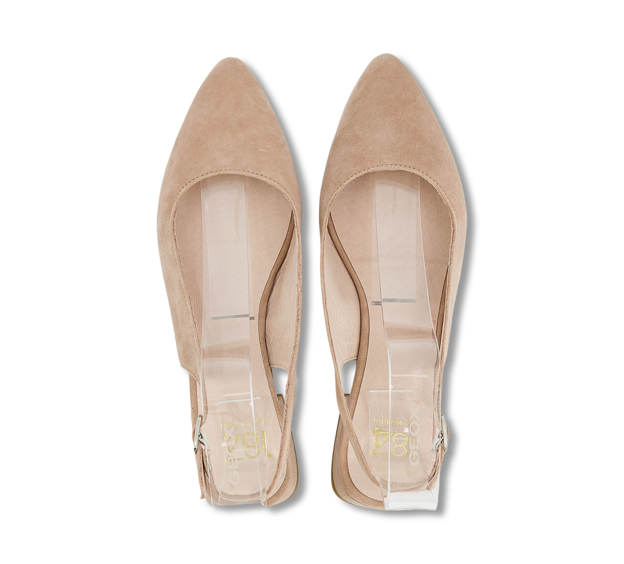 1874 by Walder Sling-Pumps beige/taupe