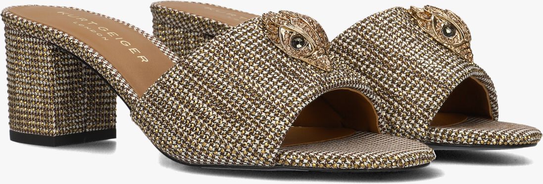 KURT GEIGER LONDON beige kurt geiger london muiltjes kensington block mule