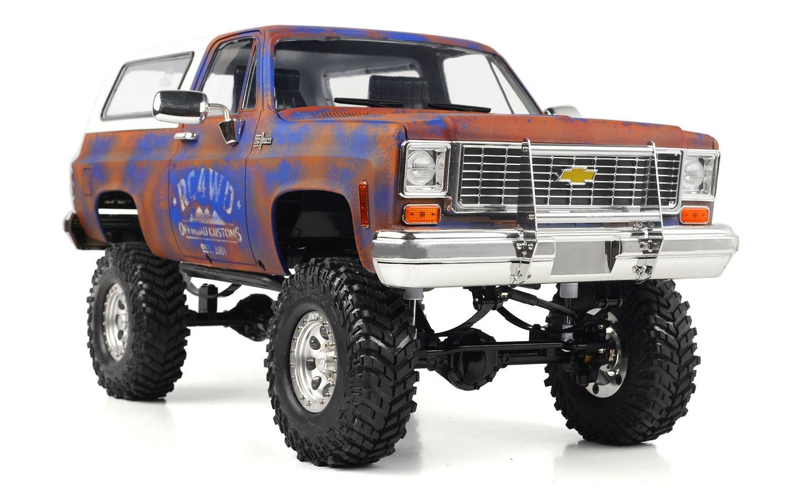 Scale Crawler TF2 Chevy Blazer Rust Bucket, RTR, 1:10<br>Trail Finder 2 Crawler mit Chevrolet K5 Blazer Karosserie in rostigem Design
