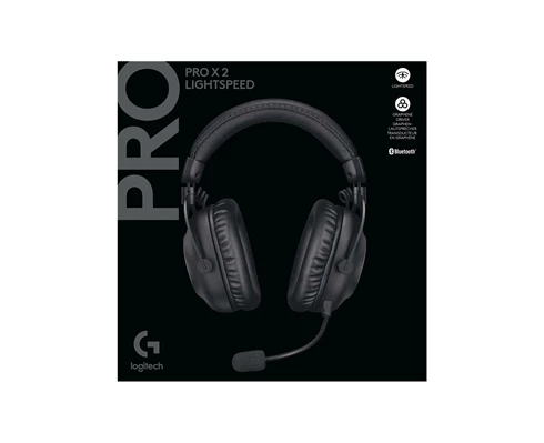 Logitech PRO X 2 LIGHTSPEED Wireless Gaming Headset - Black