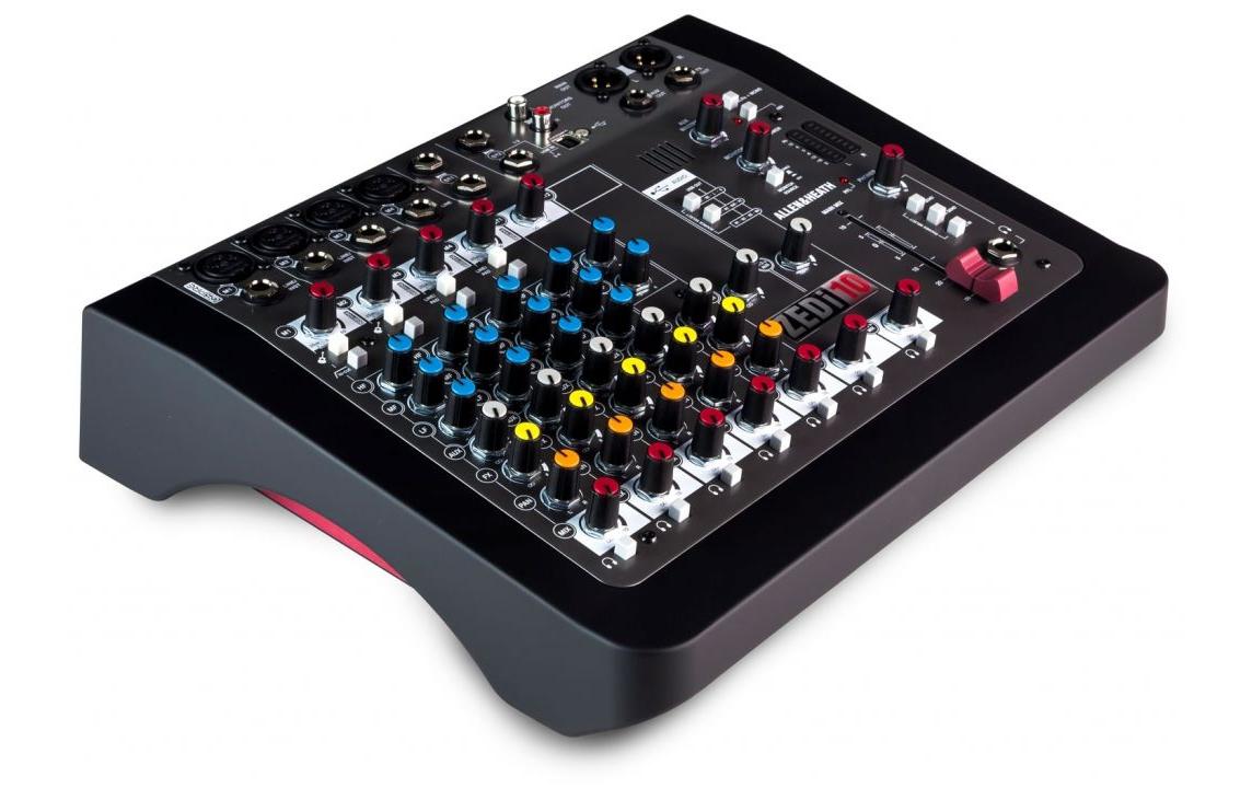 Mischpult ZEDi-10<br>Kompakter Hybrid Mixer
