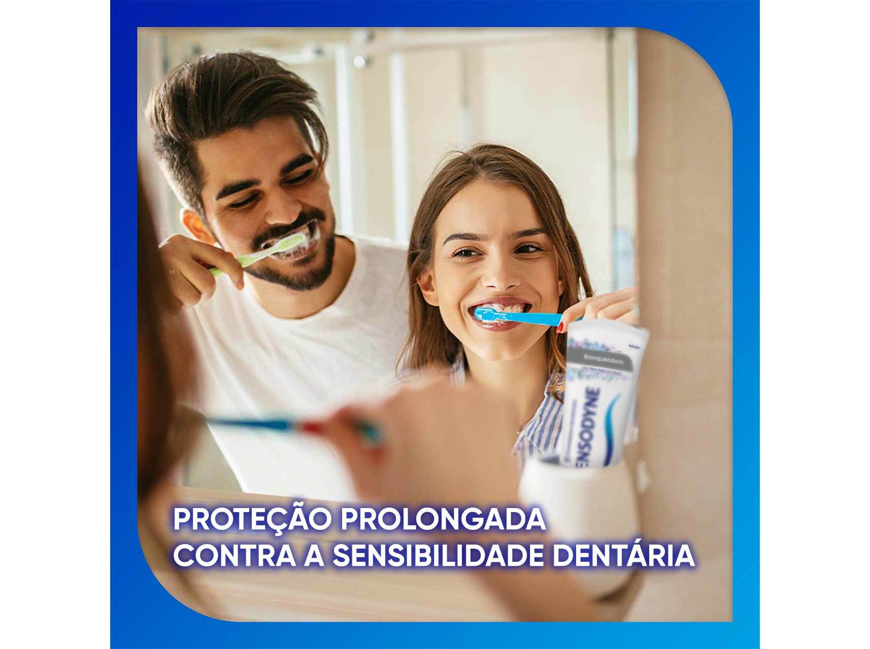 PASTA DE DENTES BRANQUEADORA SENSODYNE 2X75ML