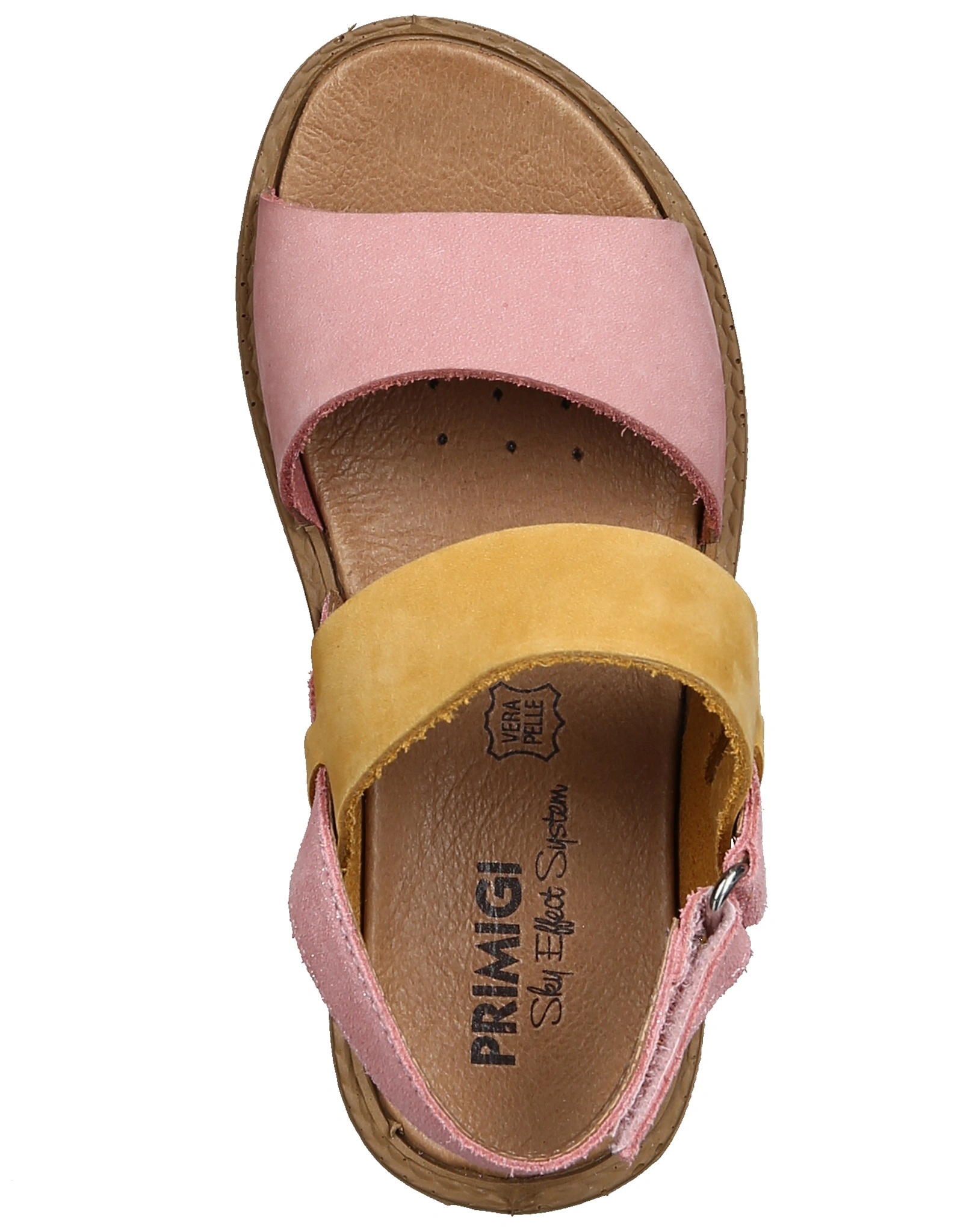 Klett-Sandalen DUO TONI in rosa/gelb