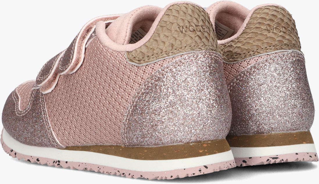 WODEN roze woden lage sneakers ydun glitter ii kids