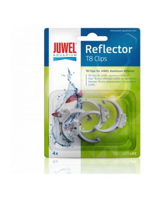 Juwel Bevestigingsclips Plastic T8 - Verlichting - 4 stuks