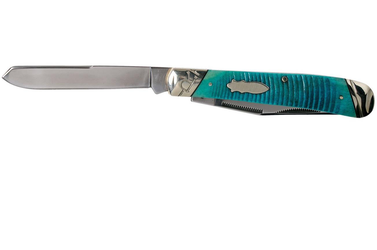 Rough Ryder Black & Blue Trapper RR2115 zakmes
