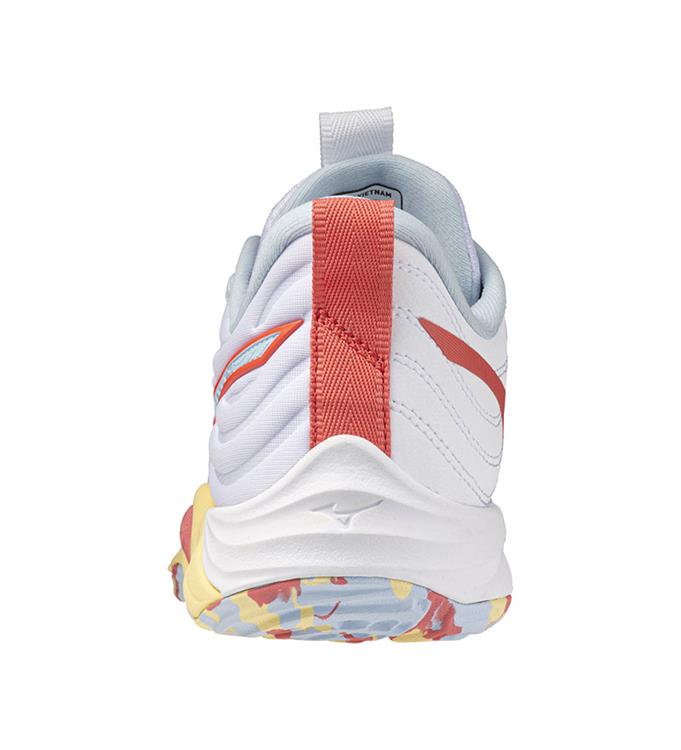 Mizuno Wave Momentum Elite V1GC2512 White-Calypso-Coral-Pale-Banana