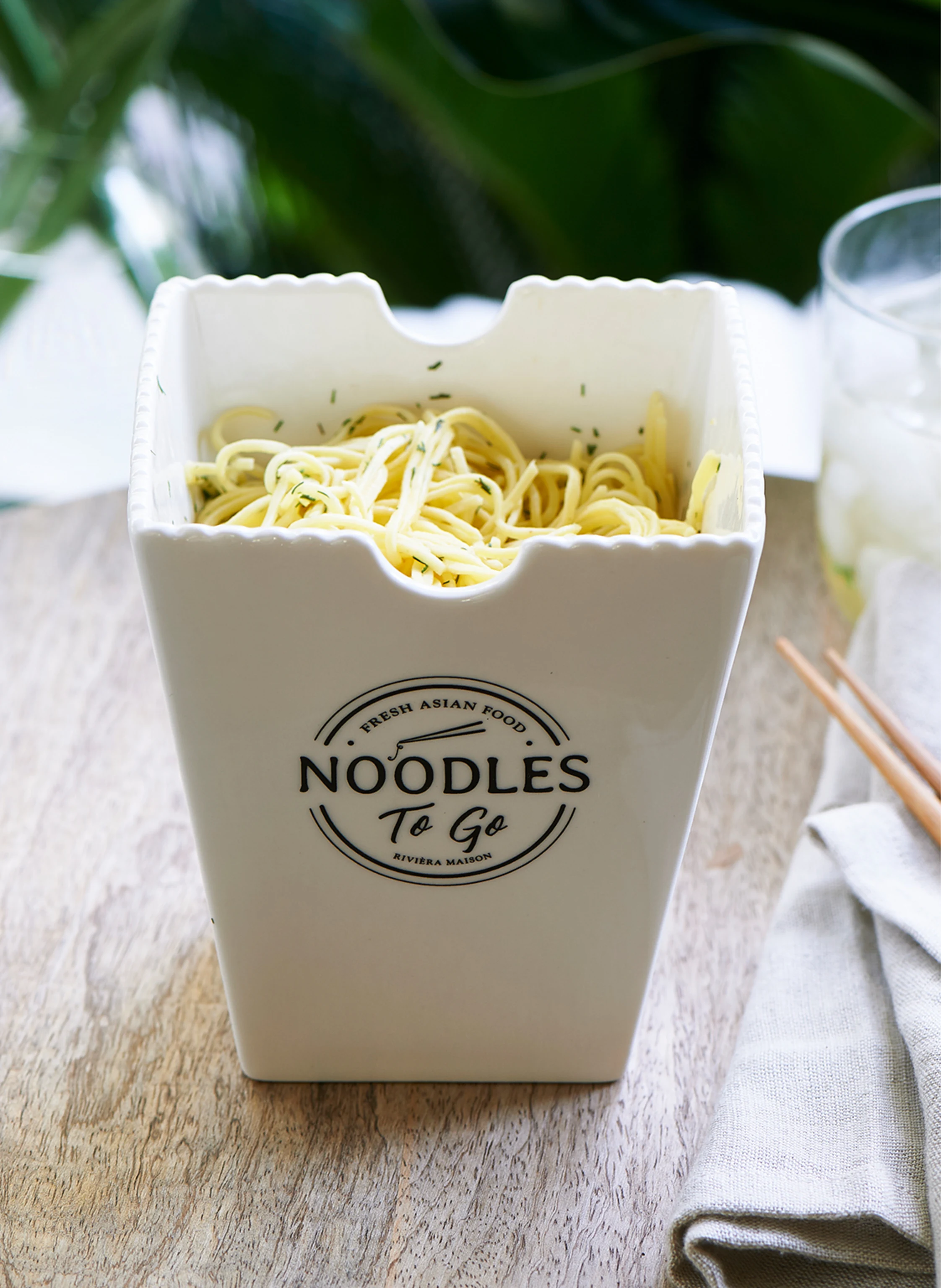 RIVIÈRA MAISON Schale FRESH ASIAN FOOD NOODLES