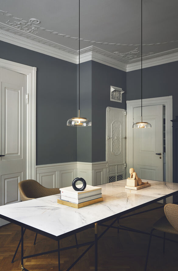 Nuura Blossi 1, nordic gold / clear Nordic gold / clear