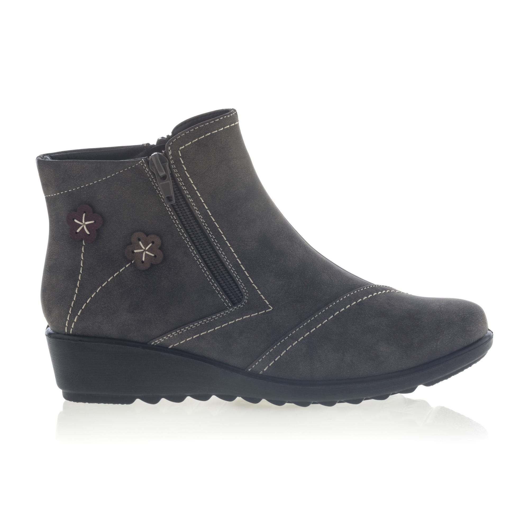 Boots Femme taupe