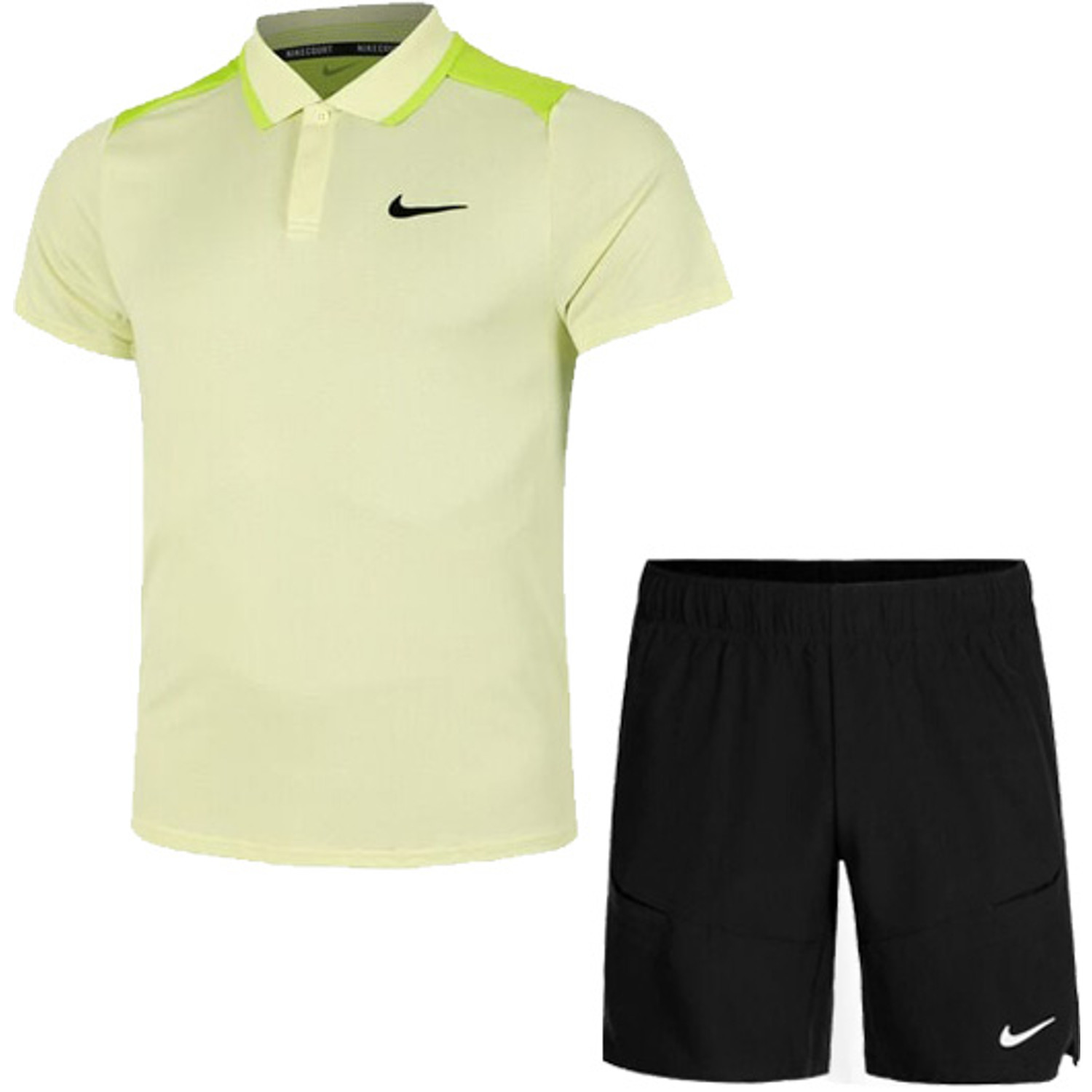 Nike Court Advantage Polo Set Heren