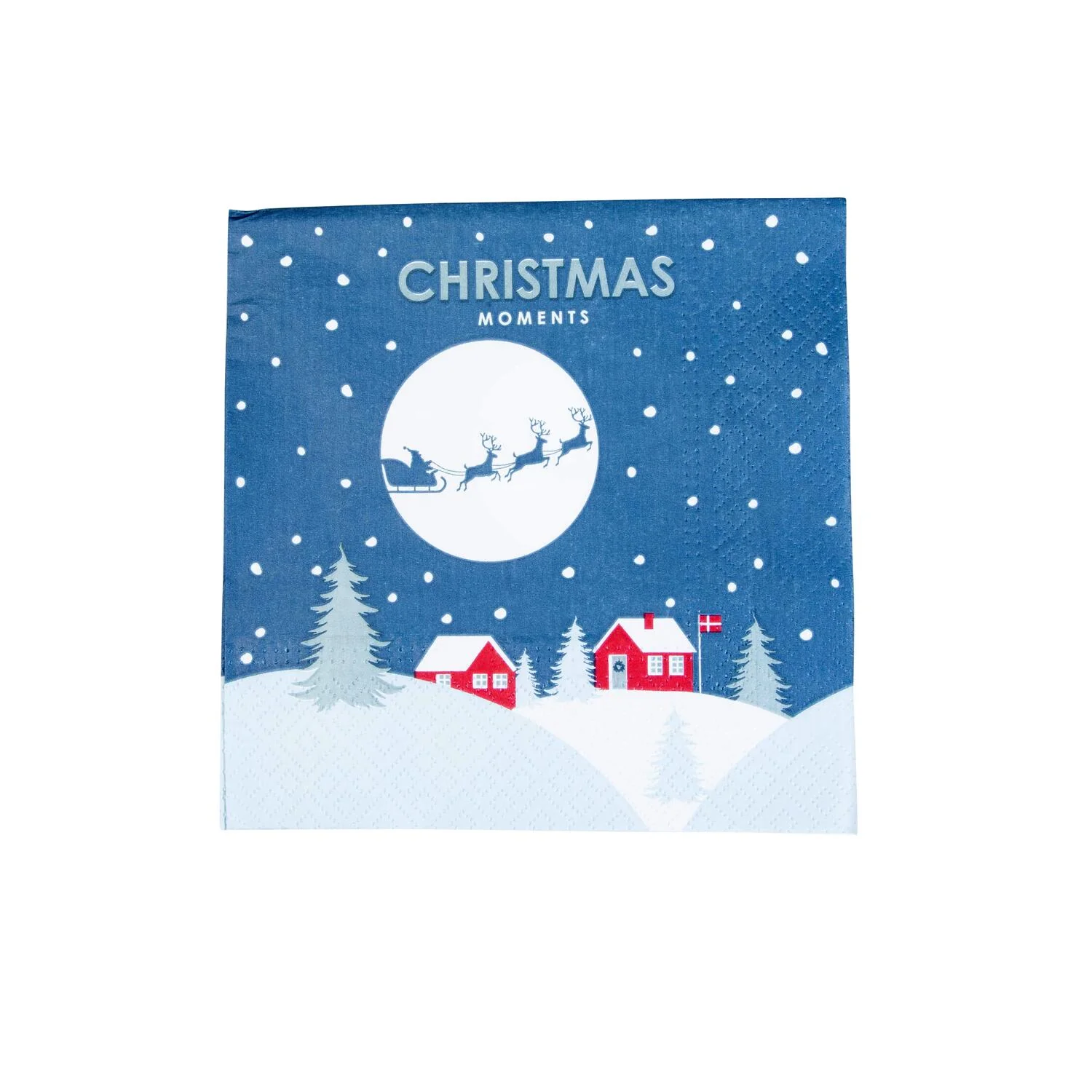 Det Gamle Apotek  Juleservietter Christmas Moments (20 stk) - Flerfarvet