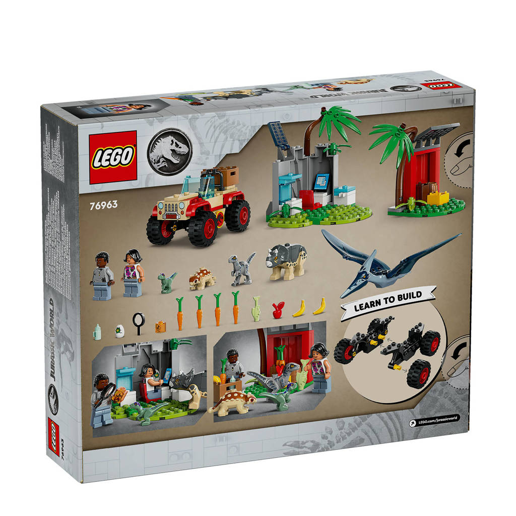 Leuke set voor Kamp Krijtastisch fansReddingscentrum voor babydinosaurussen Dinosaurus speelgoed 76963