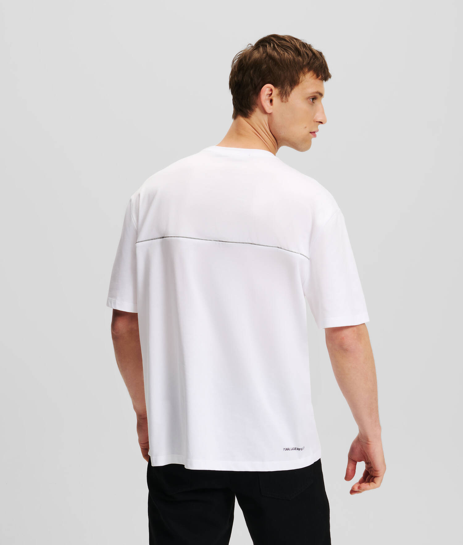 T-SHIRT À PASSEPOIL RÉFLÉCHISSANT