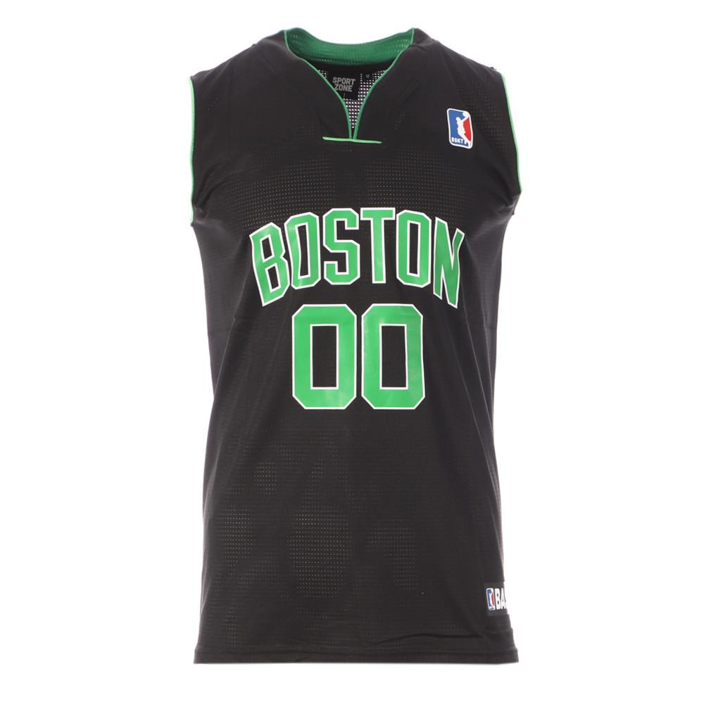 Sport Zone Boston 00 Maillot de basket Noir Homme Sport Zone