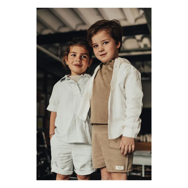 Baje Studio Polo Mackay Cachemire | Taupe