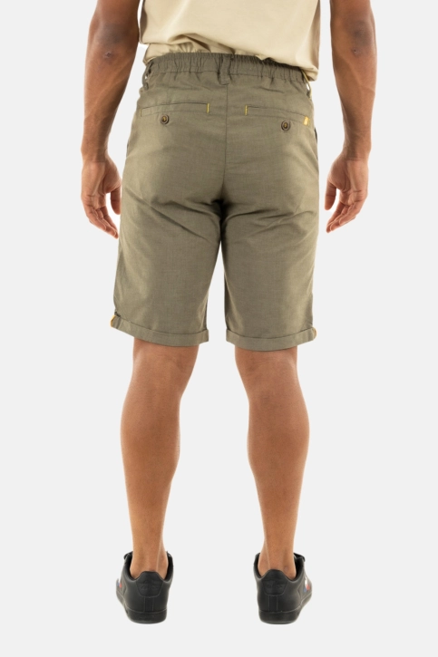 Shorts bermudas Benson & Cherry bacma kaki