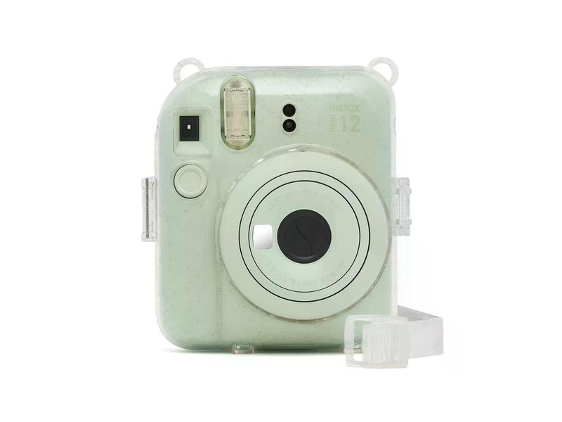 Fujifilm Kameratasche Instax Mini 12 Transparent Kompakte Tasche für Instax Mini 12