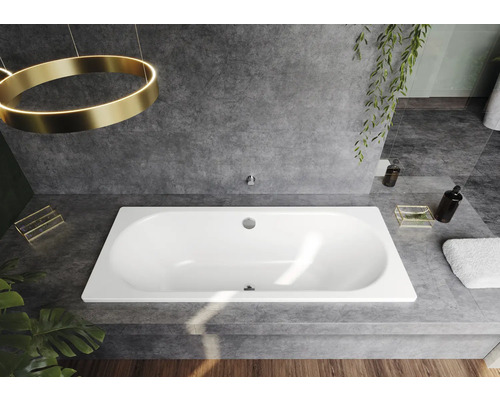 KALDEWEI CLASSIC DUO Invisible Grip badkuip 105 70 x 170 cm alpinewit glanzend antislip coating over het gehele oppervlak 290500011001