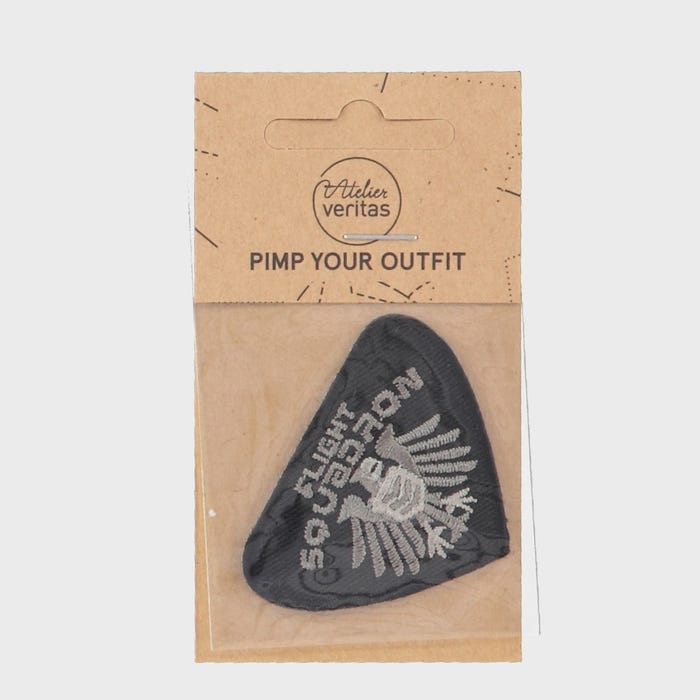 Atelier Veritas-Patch met schild 'Flight Squad'3x4,5cm