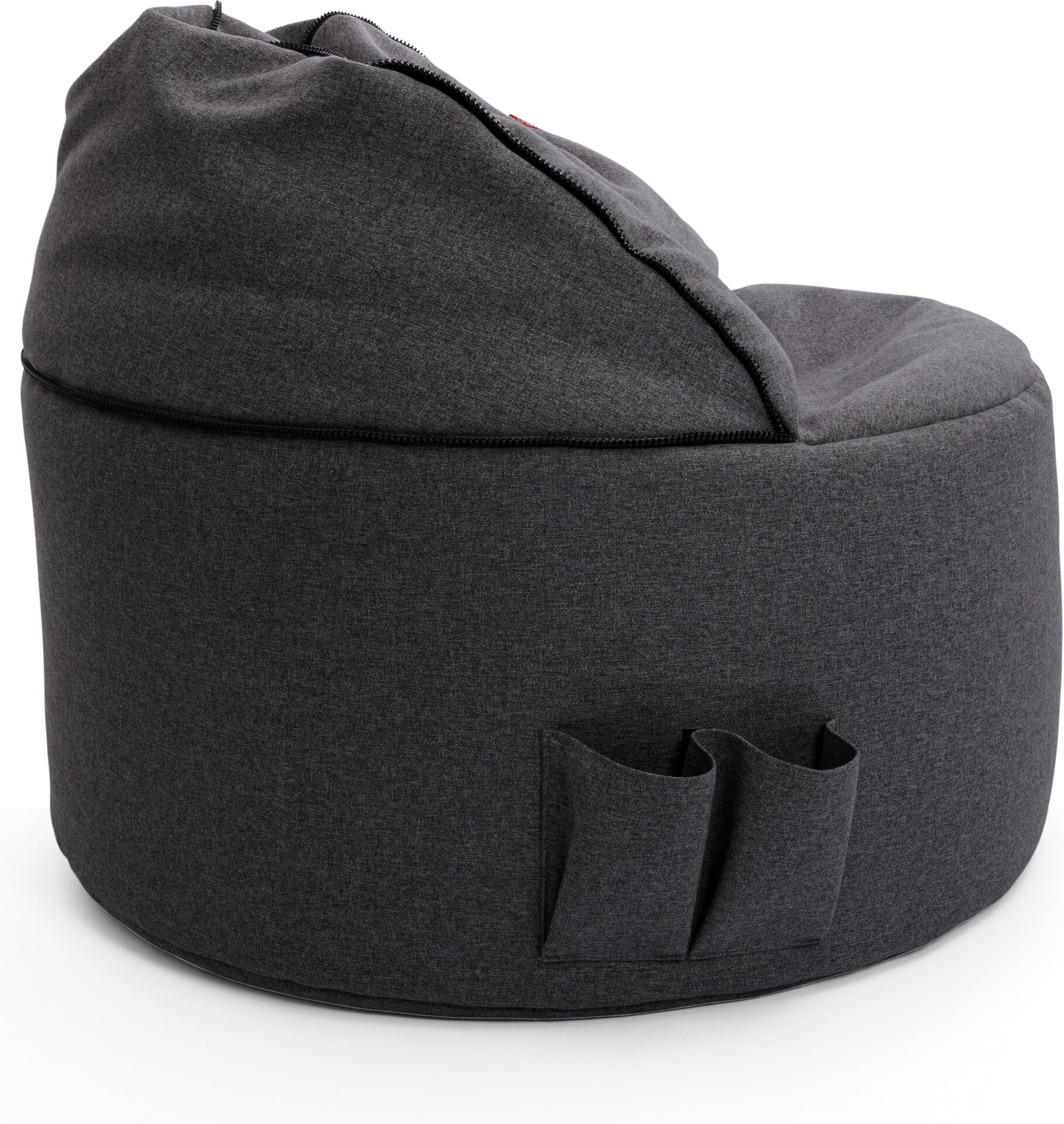 Gaming Sitzsack Morph Samt (Anthrazit)