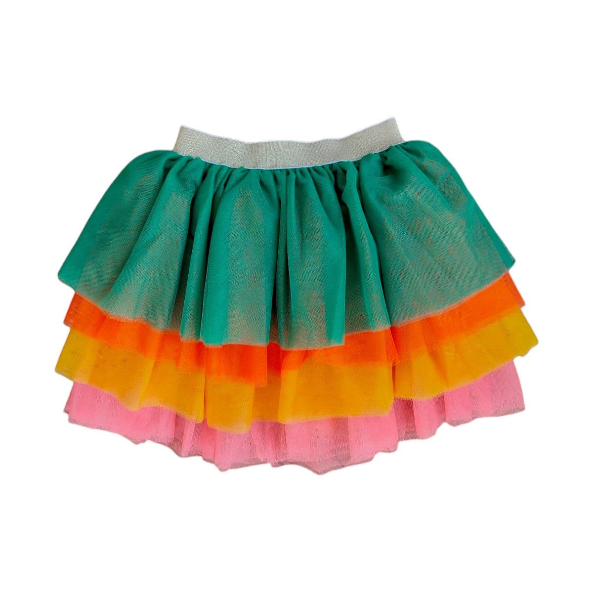Jupe tutu à volants multicolores Surprise Partie !