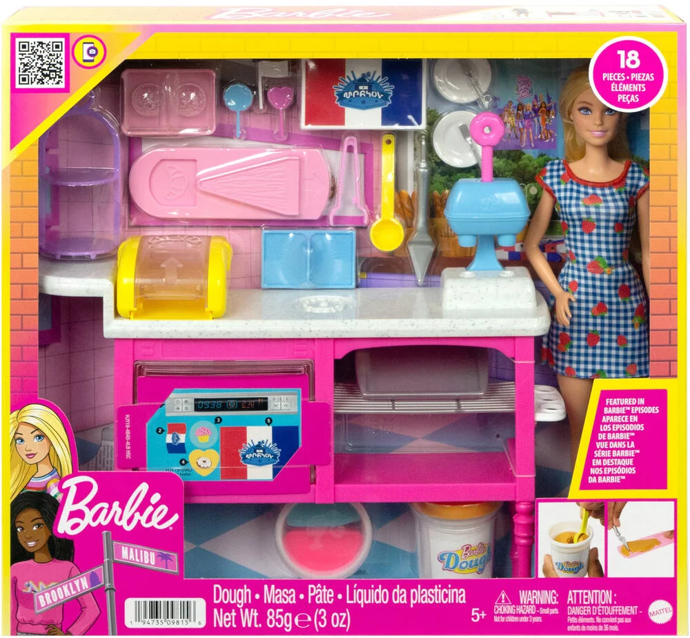 BARBIE - COFFRET POUPEE MALIBU BARBIE PATISSERIE