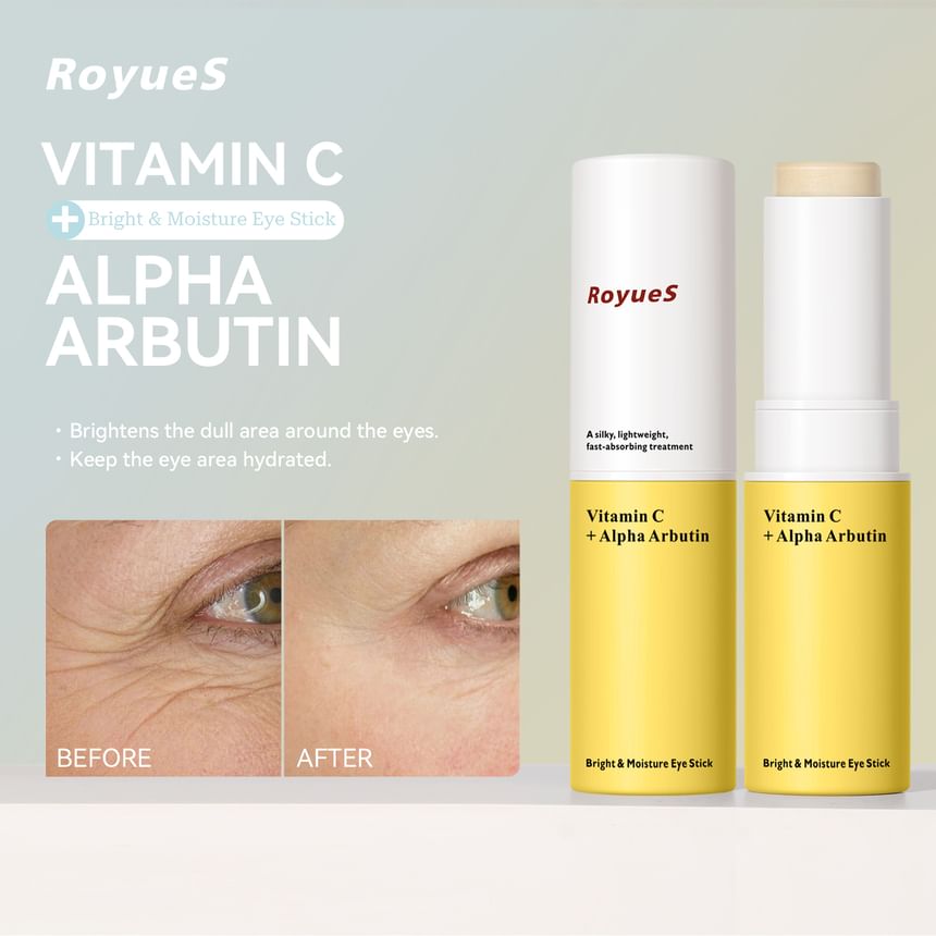 RoyueS - Vitamine C + Alpha Arbutin Oogstick