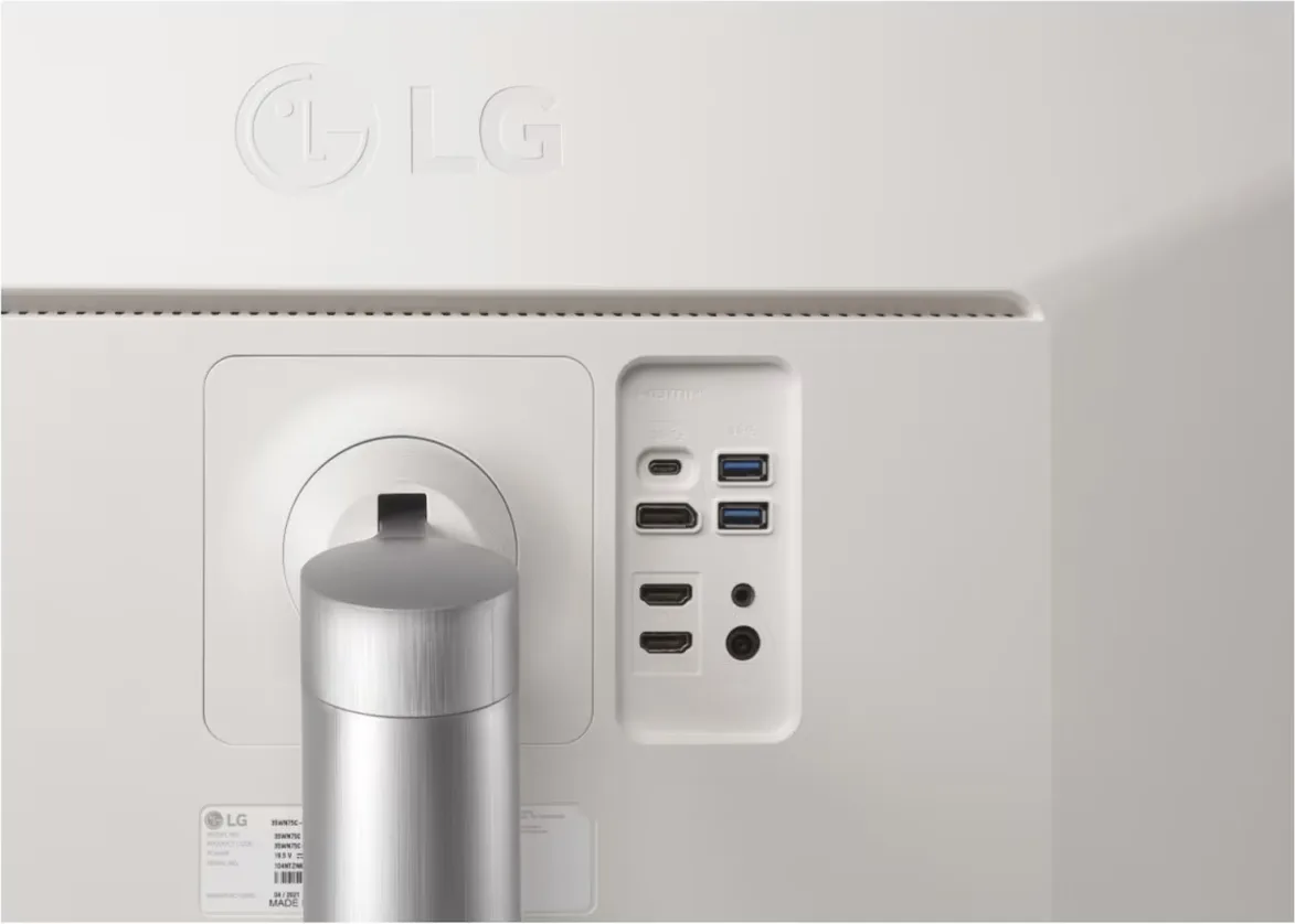 LG UltraWide 35WN75CP-W Écrans de bureau et professionnels