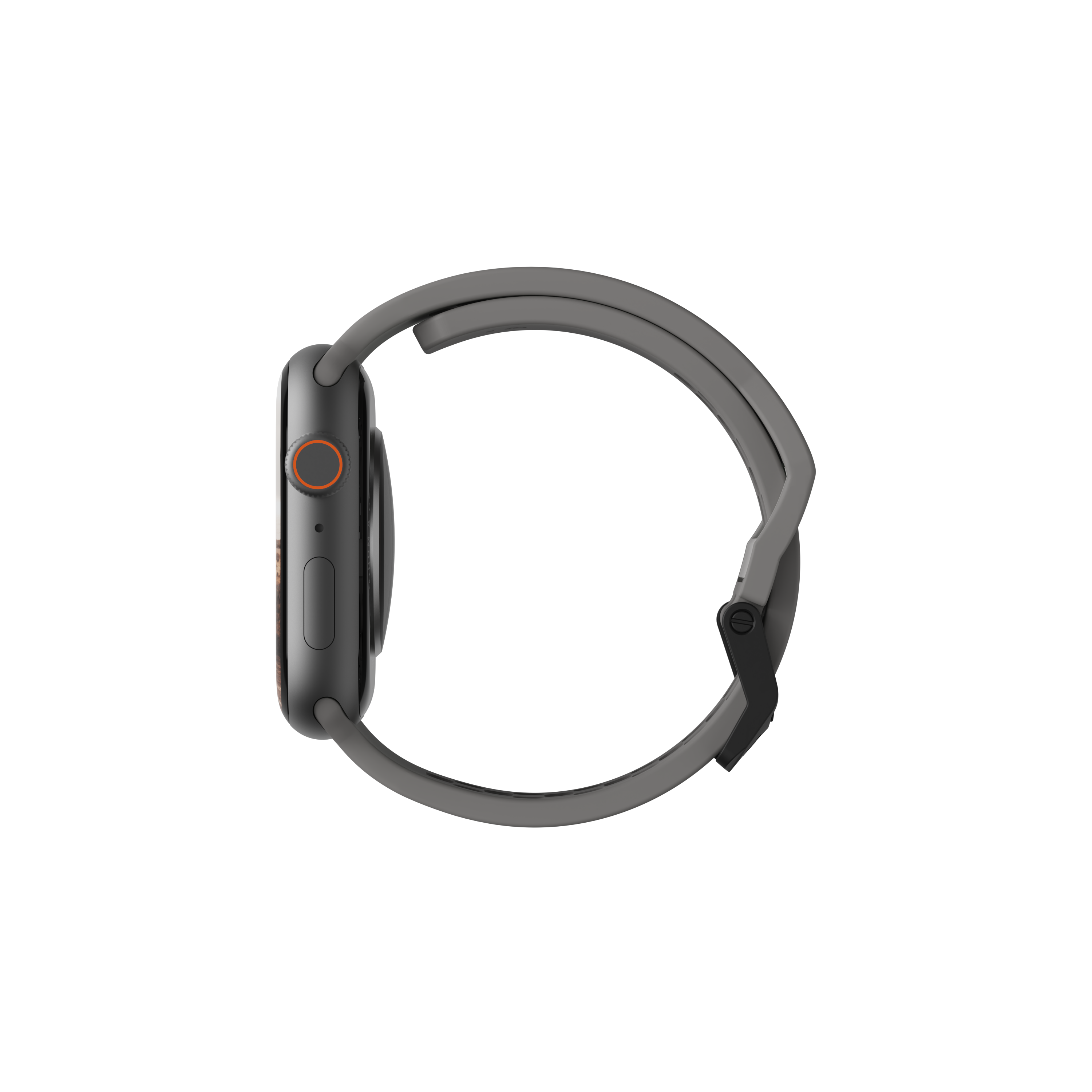 Apple Watch (49/46/45/44 mm) Civilian Watch Strap Silikon Armband (194002113636) - Titanium (Silber)