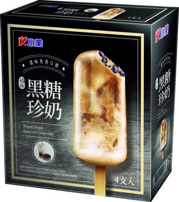 Shao Mei Bruine Suiker Boba IJsreep 4x75g