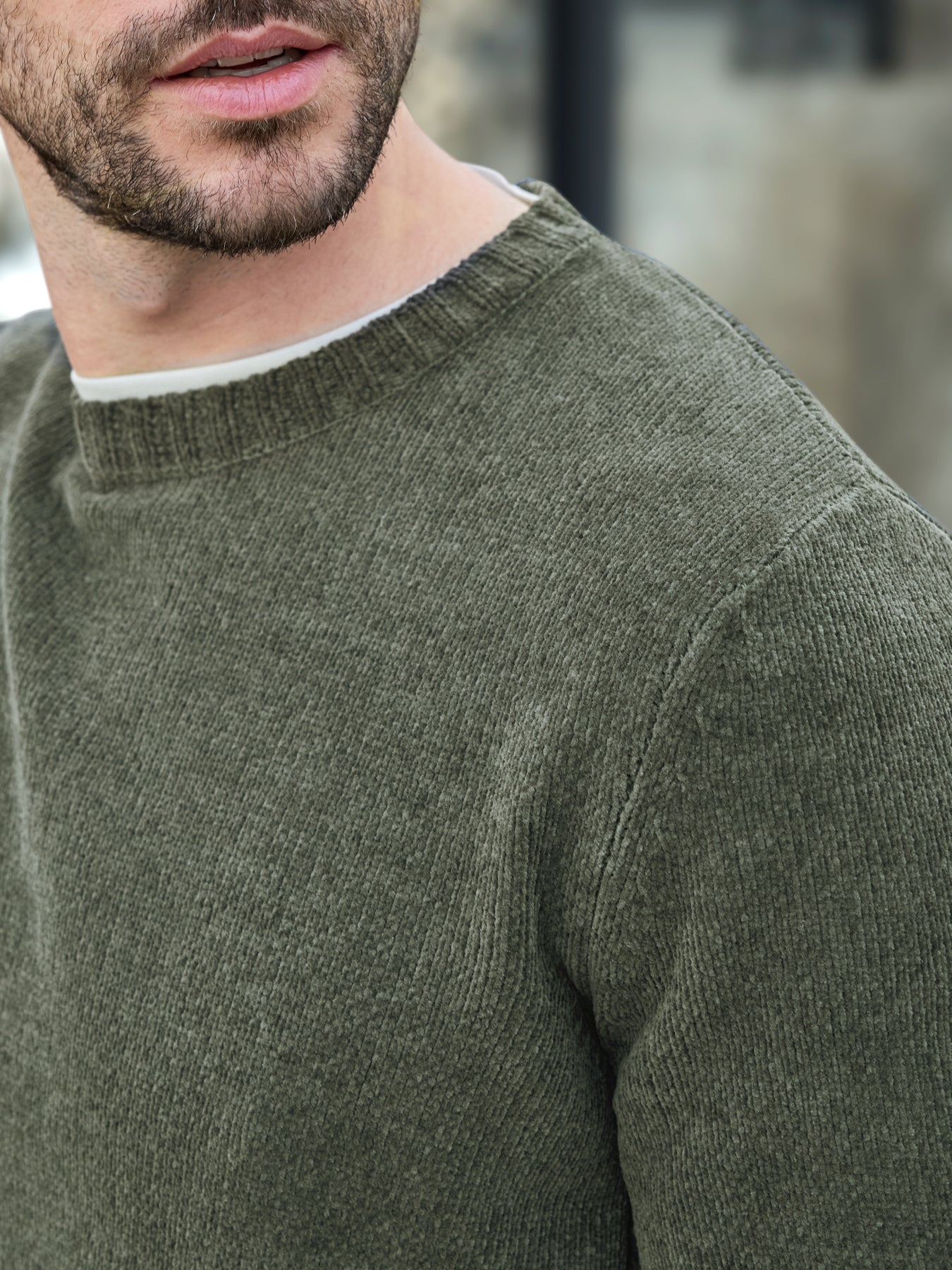 Herren Strickpullover, weich wie Samt
