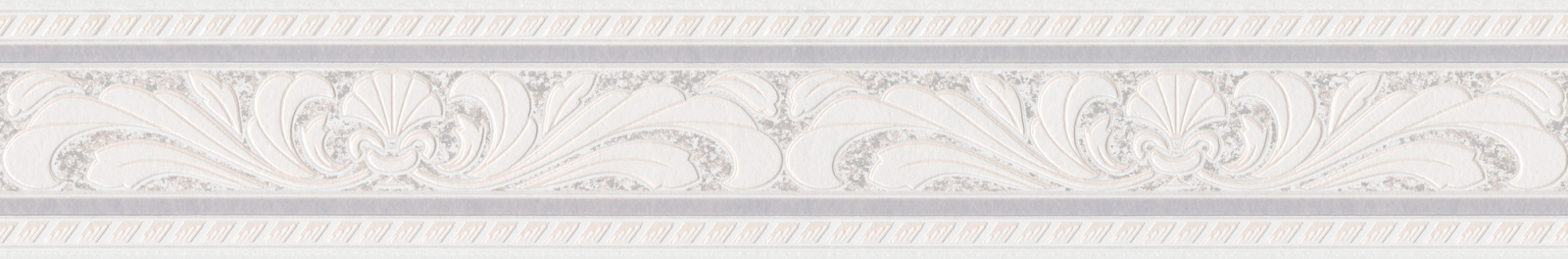 Papier-Borte ONLY BORDERS 10 - grau-weiß - 5 Meter