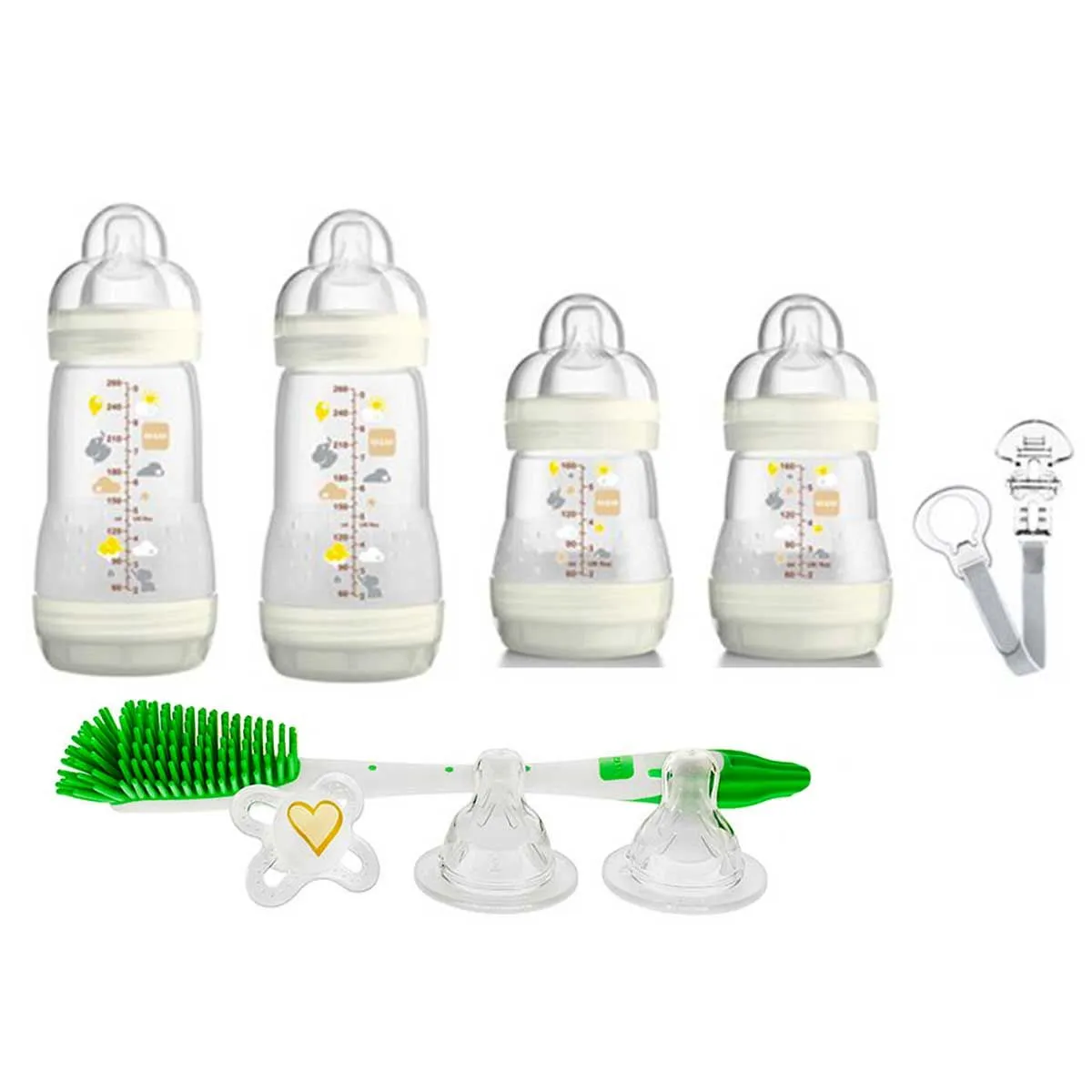 Mam Baby Ensemble Cadeau L'Essentiel Ivoire