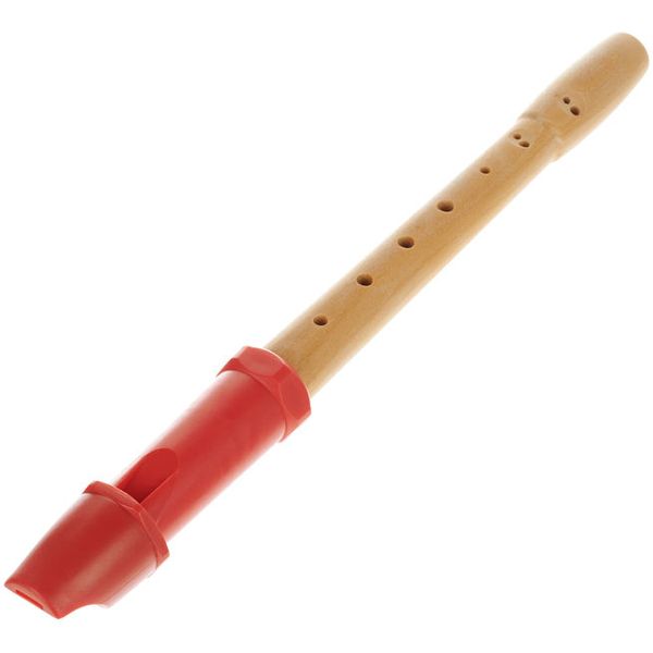 Streetlife Music Soprano Recorder Set Red