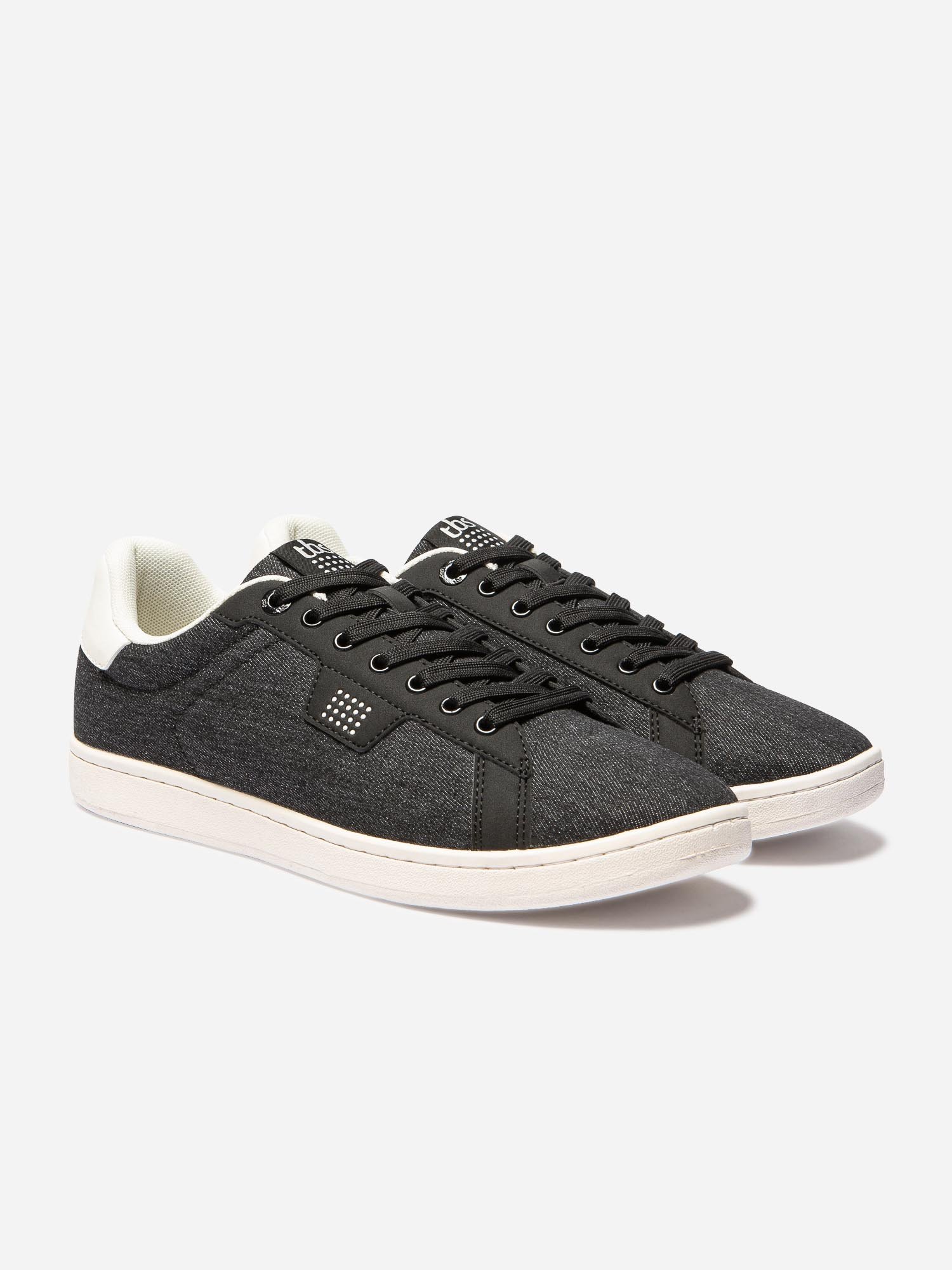 Tennis Homme En Toile Noir