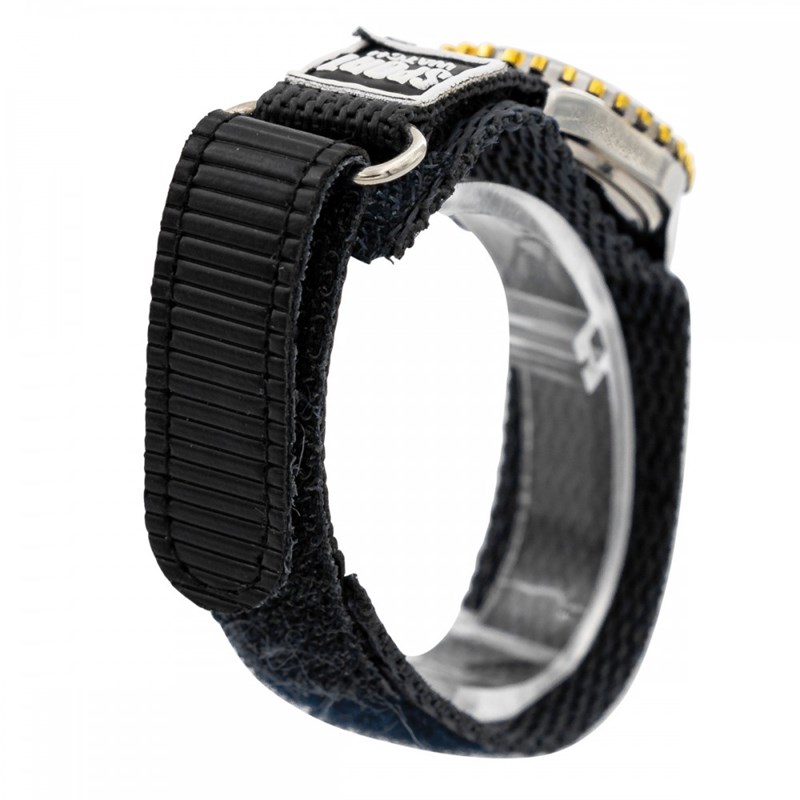 Montre Unisexe CHTIME bracelet Tissu Noir