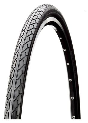 CST Pneu extérieur Breaker 28 x 1 1/4 Noir avec lignes réfléchissantes