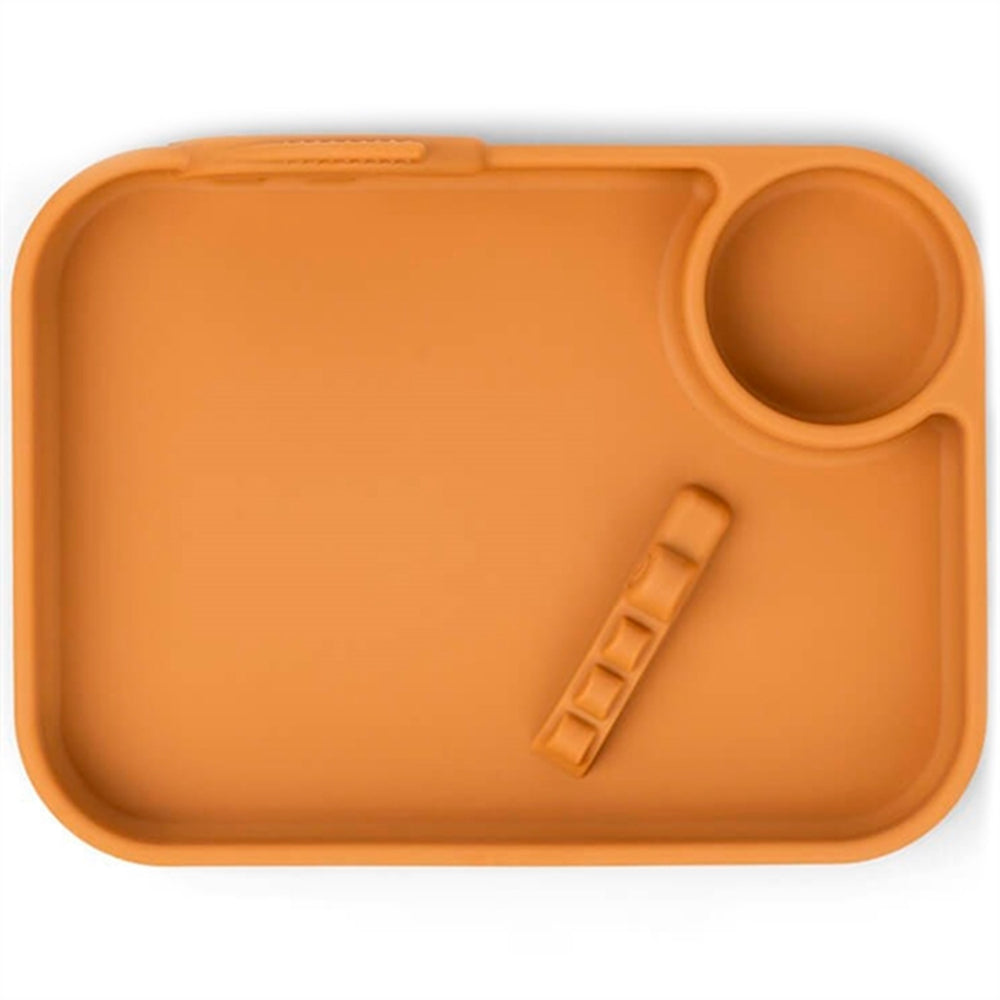 Done by Deer Peekaboo Tallerken Mustard - DonebyDeer → Luksusbaby.dk