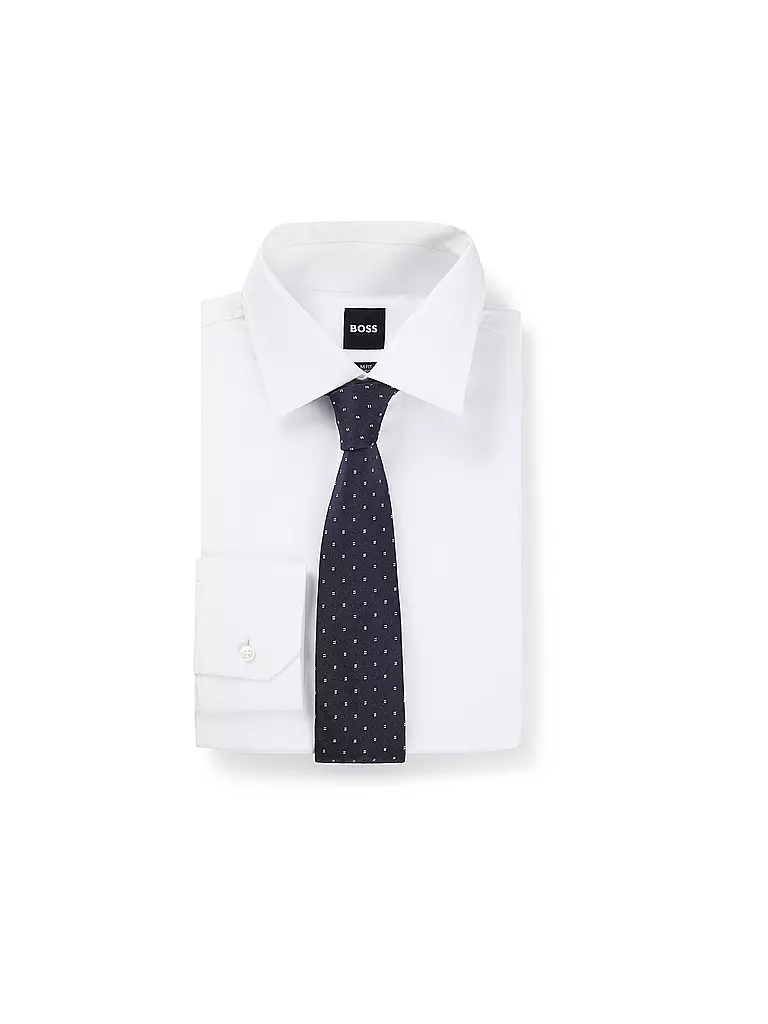 BOSS Krawatte H-TIE dunkelblau