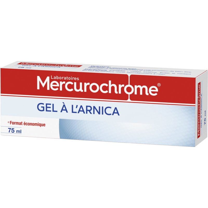 Gel à l'arnica Mercurochrome 75 ml
