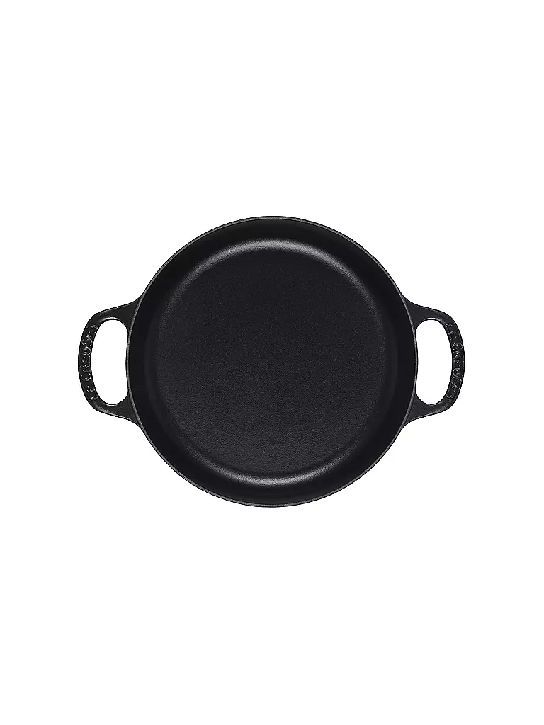 LE CREUSET Servierpfanne 28cm EVERY DAY PAN SIGNATURE Schwarz schwarz