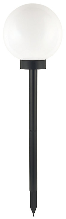 Balise à piquer extérieure LED intégrée solaire Kimberley 0.02W IP44 GoodHome noir