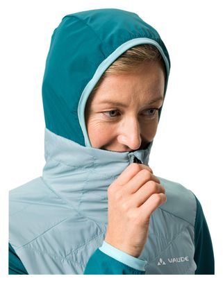 Veste Manches Longues Femme Vaude Brenva Bleu/Vert