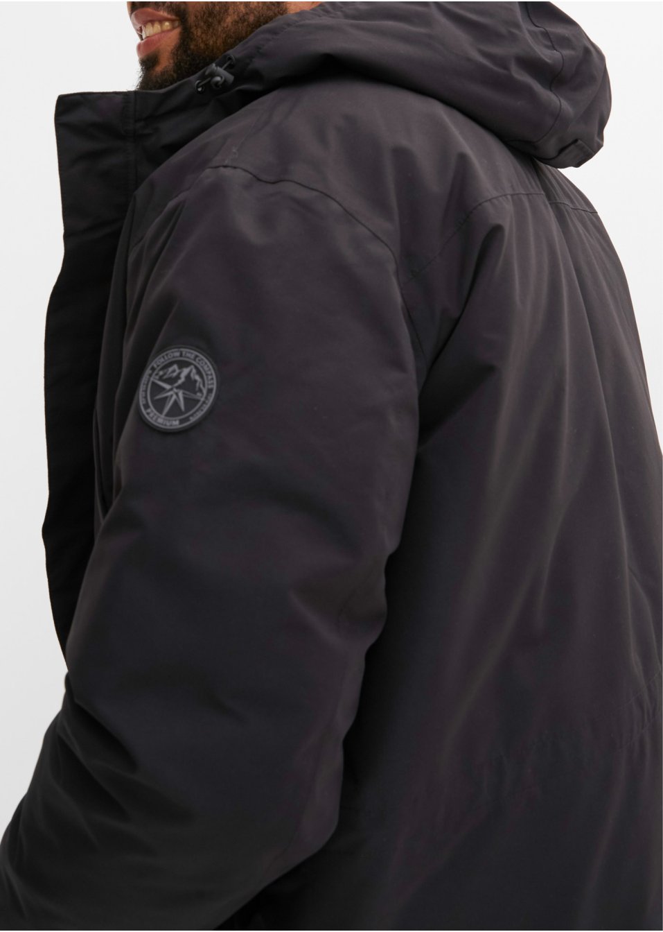 Parka thermo hybride Premium avec duvet recyclé, intérieur matelassé