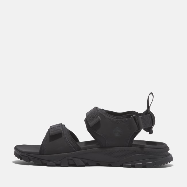 Sandalo a Doppia Fascia Lincoln Peak da Donna in                colore nero