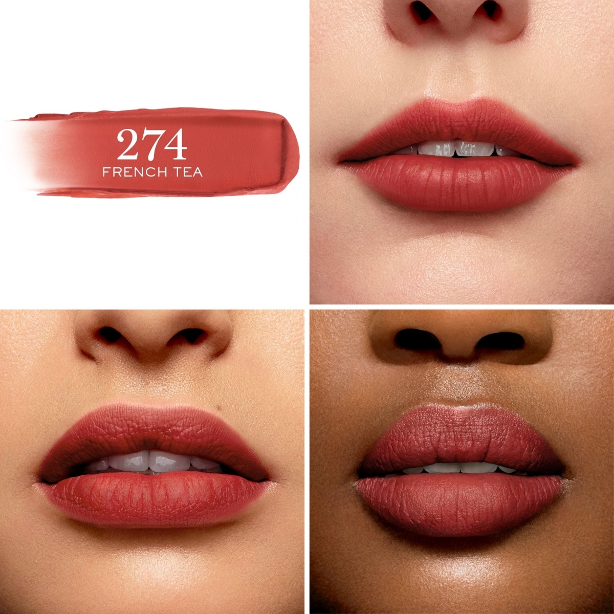 LANCÔME L'Absolu Rouge Intimmate Rouge à Lèvres Mat - Effet Flouté