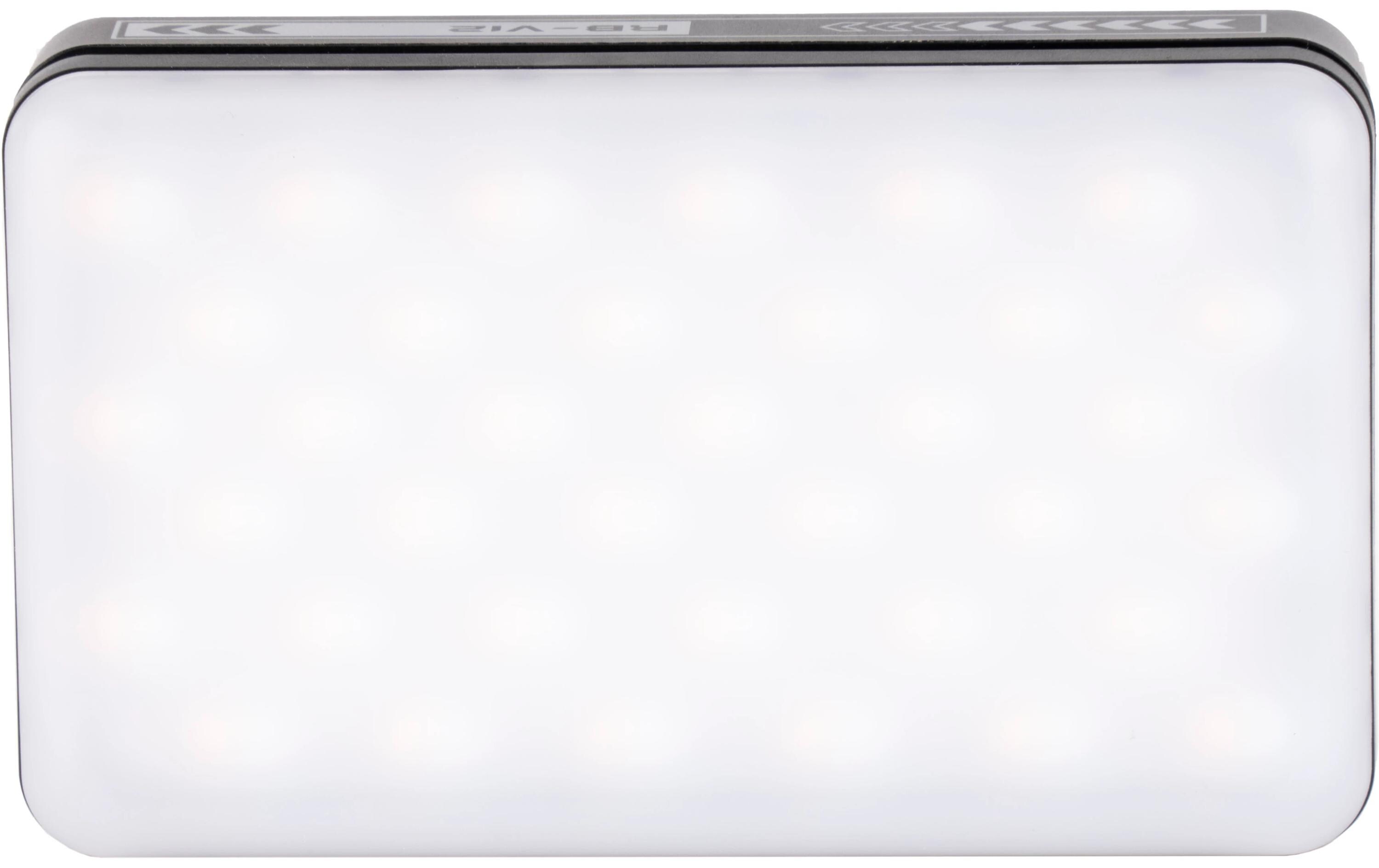 Videoleuchte RB-V12 RGB LED Light PanelMagnetische tragbare RGB-LED-Leuchte